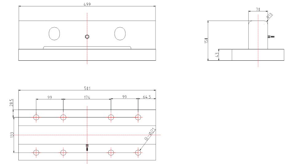 LP7159E Double Ended Shear Beam Load Cell - Buy Double Ended Shear Beam ...