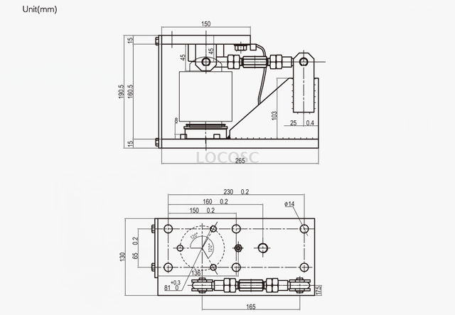  LP7231 Heavy Duty Weighing Sensor