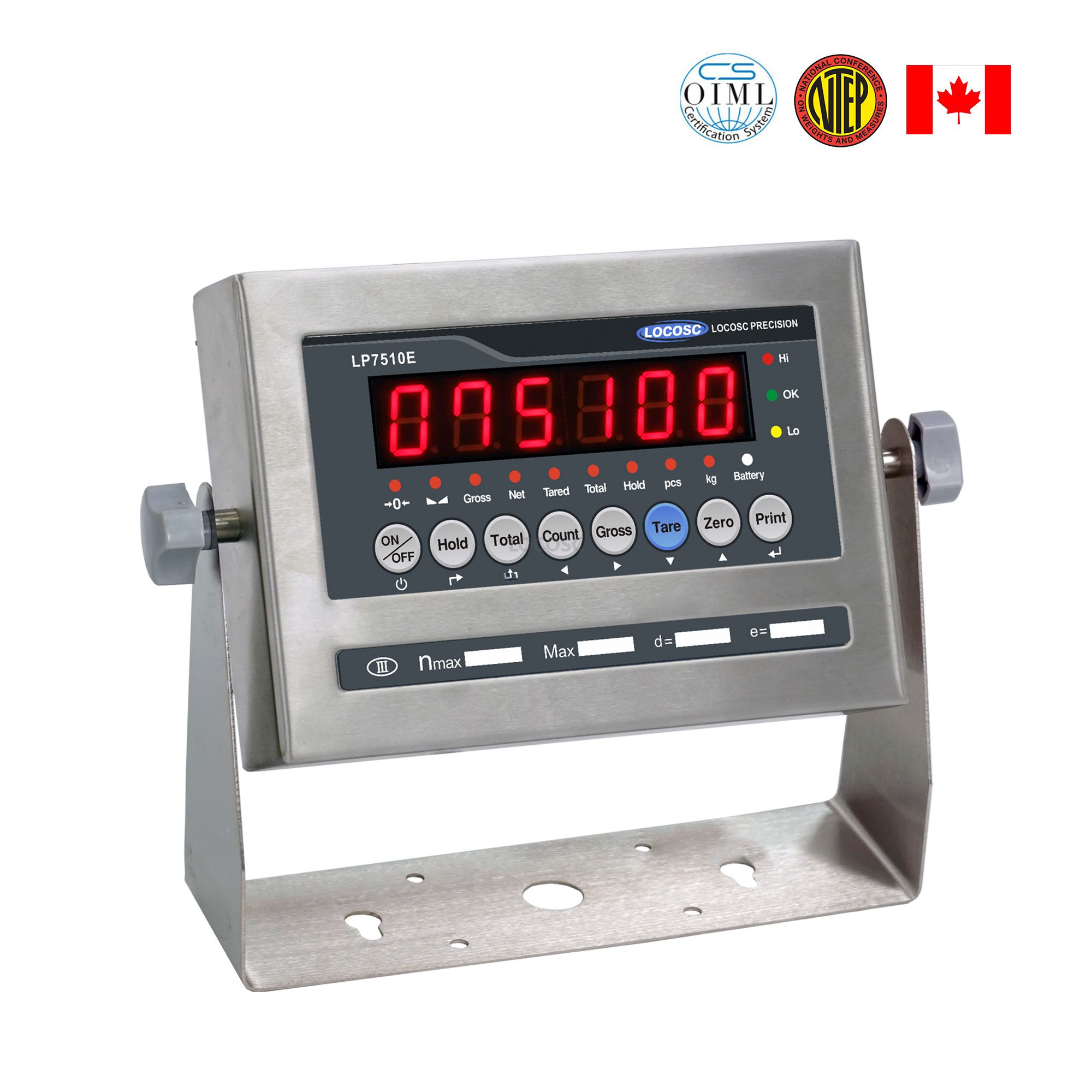 LP7510 Stainless Steel Digital Indicator