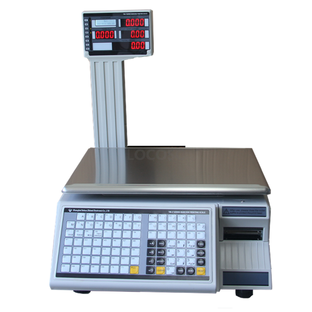 TM-F Series 3kg 15kg 30kg Label Barcode Printing Scale